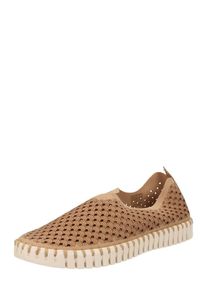 Ilse Jacobsen Dames Slip-on 'Tulip3275' lichtbeige / donkerbeige 36