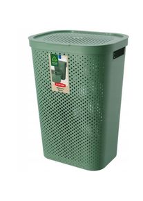 curver Kôš na špinavú bielizeň Infinity 59 l, zelená