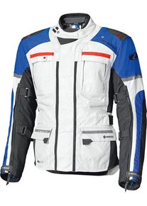 Held Carese Evo, textiele jas Gore-Tex , kleur: Lichtgrijs/Zwart/Blauw/Rood , maat: L