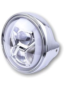 HIGHSIDER LTD Typ 8, LED koplamp 7 inch , kleur: Chroom