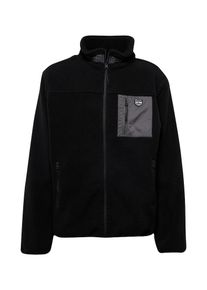 Lake View Jachetă fleece 'Julius' Bărbaţi negru, Mărimea S