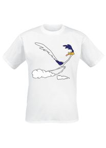 Looney Tunes Road Runner T-Shirt weiß