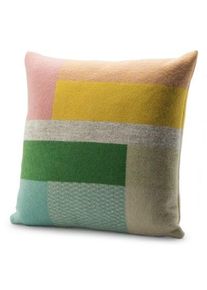 Bauhaus stijl lamswollen kussenhoes