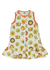 Smafolk Småfolk Cream Summer Vacation Dress - 3-4 yr