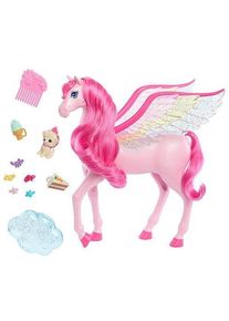 Barbie A Touch Of Magic Pink Pegasus With Puppy Winged Horse Toys With Lights And Sounds *DEMO*