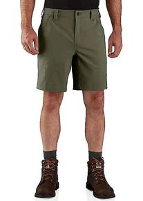 Carhartt Ripstop, pantalones cortos , color: Verde Oscuro , tamaño: W30
