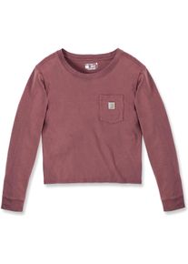 Carhartt Pocket, sweatshirt dames , kleur: Lichtrood , maat: L