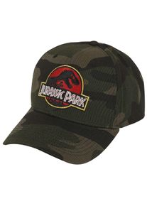 Jurassic Park Cap - Camo Logo - voor Mannen - meerkleurig