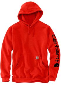 Carhartt Logo, hoodie , kleur: Donkergroen (L01) , maat: S