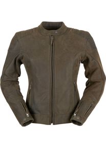 Furygan Debbie, leren jack dames , kleur: bruin , maat: M