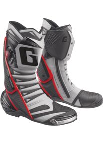 Gaerne GP-1 Evo, stivali , colore: Grigio Chiaro/Nero/Rosso , dimensione: 43 EU
