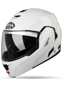 Airoh REV 19, casco modulare , colore: Bianco , dimensione: XS