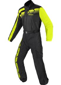 Spidi Touring, rain suit , kleur: zwart/neon geel , maat: M