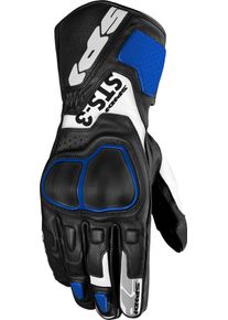 Spidi STS-3, gloves , color: Black/White/Blue , size: S