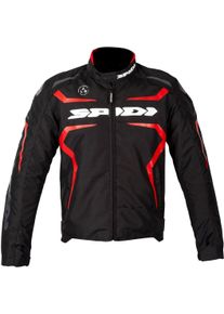 Spidi Sportmaster, tekstiljakke H2Out , farve: sort/rød , størrelse: XXL