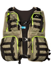 Klim Arsenal, vest , kleur: donkergroen/neon geel