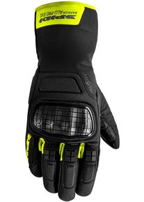 Spidi Alu-Pro Evo, gloves , color: Black/Red , size: 3XL