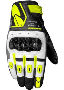 Spidi G-Carbon, gloves women , color: Black/White/Neon Yellow , size: XS