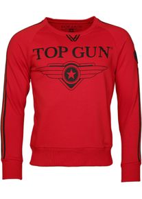 Top Gun Streak, Sweatshirt , kleur: rood , maat: L