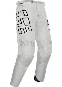 Acerbis MX Track, pantaloni tessili per bambini , colore: Grigio Chiaro , dimensione: 18