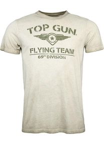 Top Gun Ease, T-shirt , kleur: groen , maat: M