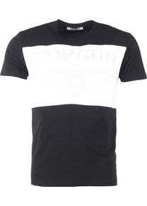 Top Gun Destroy, t-shirt , couleur: Noir/Blanc , taille: XL