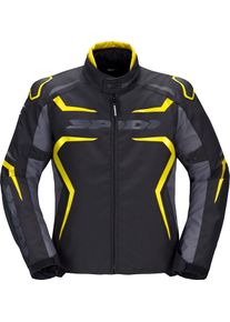 Spidi Race-Evo, textile jacket H2Out , color: Black/Grey/Neon-Yellow , size: M