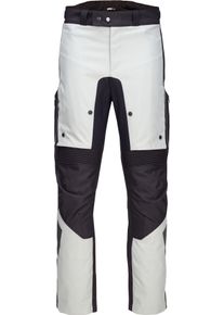 Spidi Crossmaster, pantalon en textile H2Out , couleur: Gris Clair/Noir , taille: XXL