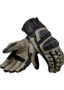 Revit Cayenne 2, handschoenen , kleur: beige/zwart , maat: L