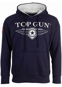 Top Gun 1043, hoodie , kleur: donkerblauw , maat: L