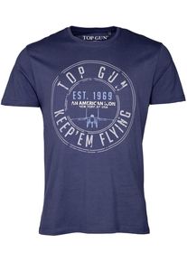 Top Gun 2109, t-shirt , kleur: donkerblauw , maat: M