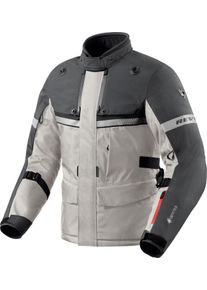 Revit Poseidon 3 GTX, textile jacket Gore-Tex , color: Silver/Dark Grey , size: XL