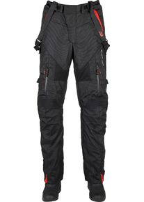 Furygan Gravity, textile pants waterproof , color: Black/Red , size: XXL