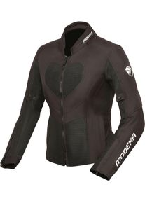 Modeka Emma Air, textile jacket women , color: Black , size: 40