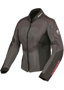 Modeka Emma Air, textile jacket women , color: Dark Grey , size: 44