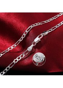 925 Sterling Silver 16/18/20/22/24/26/28/30 Inch Chains Necklace For Women Men Luxury Designer Jewelry Free Shipping Chshine
