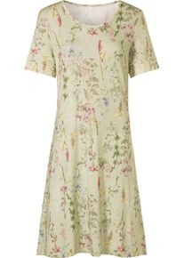 Dames Jersey jurk pistache geprint Maat 22