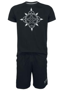 Kingdom Hearts Organisation XIII Pyjama schwarz
