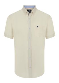 DENIM CULTURE Heren Overhemd 'ARLEN' ecru S