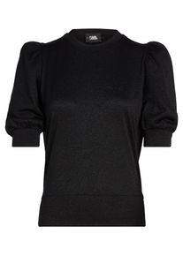 K by KARL LAGERFELD Karl Lagerfeld Dames Sweatshirt zwart XL