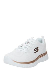 Skechers Trampki niskie 'Graceful Get Connected' dla kobiet czarny / biały Rozmiar 36