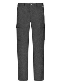Plus size : Hiltl, Chinos with cargo pockets in a virgin wool blend, Vargo in a Anthracite