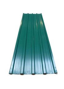 Gardebruk® 12x Tôles profilées 129x46cm vertes