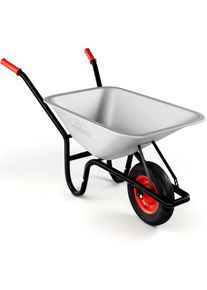 Gardebruk® Brouette de jardin 100L chariot transport feuilles