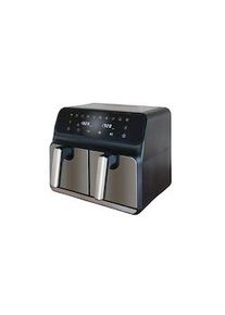 Unold Elektro Unold 58685 Freidora de aire caliente de doble cámara TWIN ZONE 1.700 W de potencia 8L de volumen distribuidos en 2 cámaras