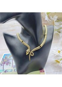 Fashion Snake Shape Choker Hip Hop Clavicle Chain Female New Collar Jewelry Accessories Silver Gold Color Necklace Dropshipping