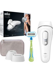 Braun Ipl-Haarentferner »Silk-Expert Pro 3 pl3133 Ipl«, 300.000 Lichtimpulse, Präzisionsaufsatz Und Embrace Venus Rasierer weiß, Dauerhaft...
