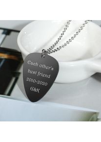 Personalized Guitar Picks Necklace, Custom Engraved Any Content Guitar Picks, Guitar Picks Gift For Boyfriend, Rock Musicians