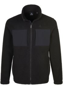 Schöffel Teddy-Fleecejacke Passform Regular Fit Schöffel schwarz