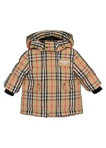 Burberry Kinder Beige Gewatteerde jas voor jongens